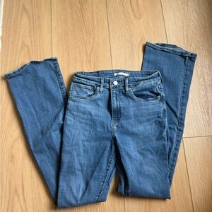 Levi high rise bootcut jean